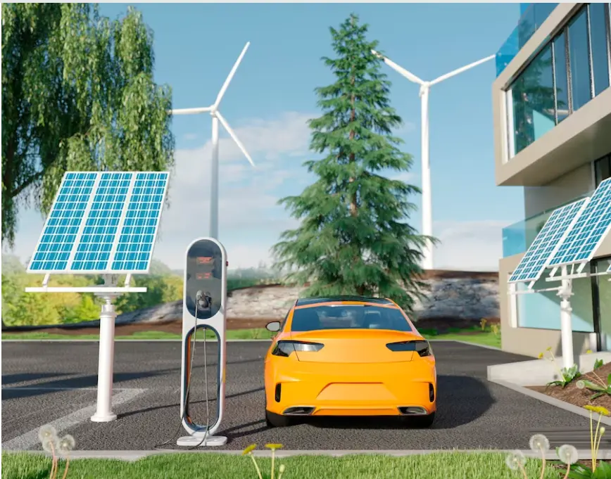 Solar Kannur: GEPS Solar Panel dealers in Kannur Paving helping for Clean Energy Solar EV charging station img