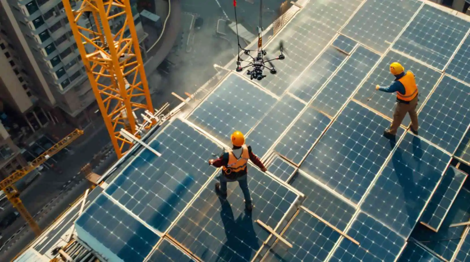 commercial solar installation